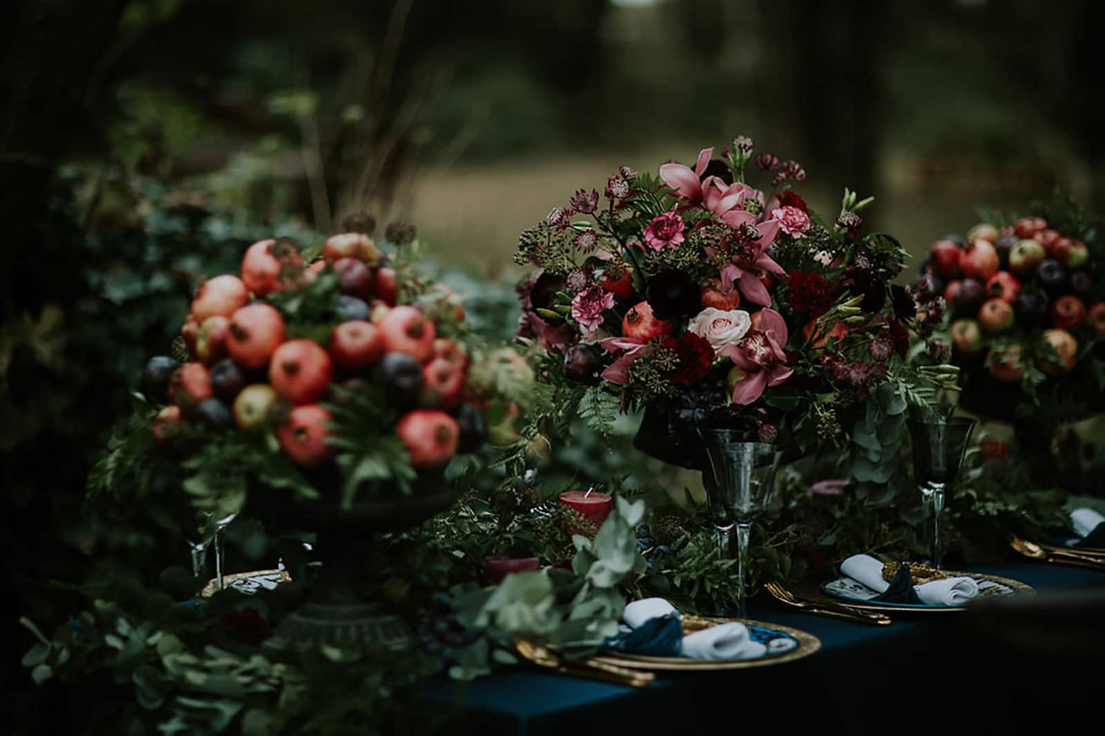 mercury silver candlestick chunky church candle - UK Wedding Styling &  Decor Blog - The Wedding of My Dreams