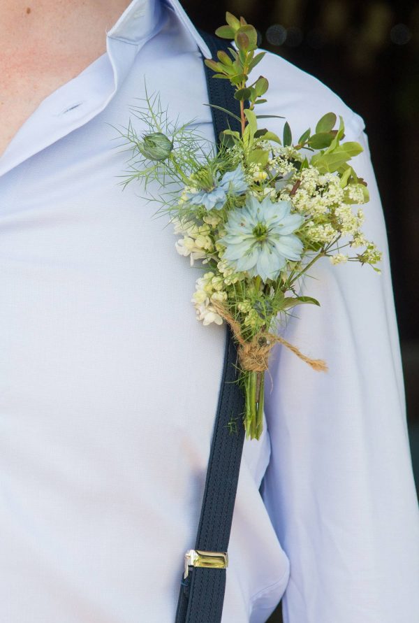 A photograph of the delicate wedding accessories used within this wedding shoot