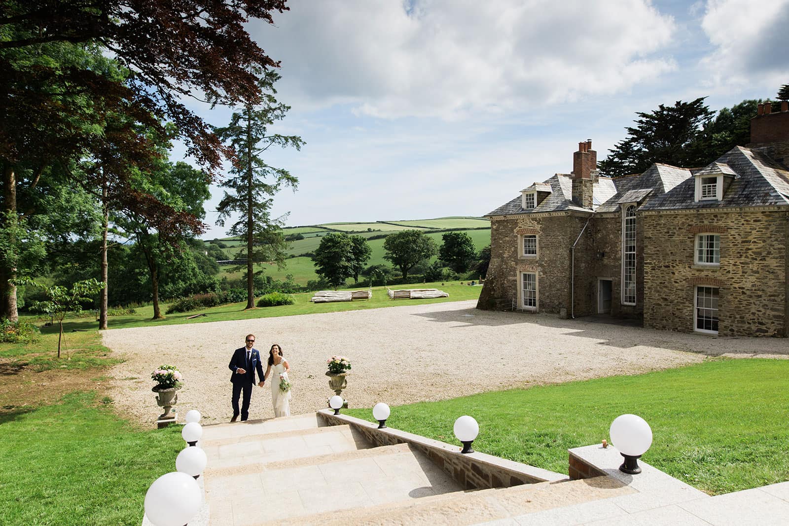 Beautiful Cornish Country Estate Wedding Venues Eeek Weddings