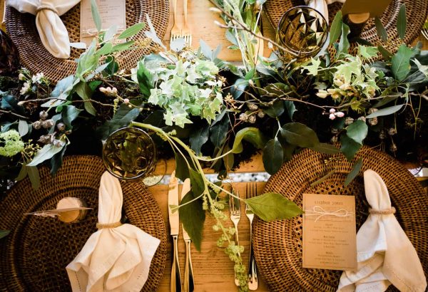 A Woodland Wedding Shoot